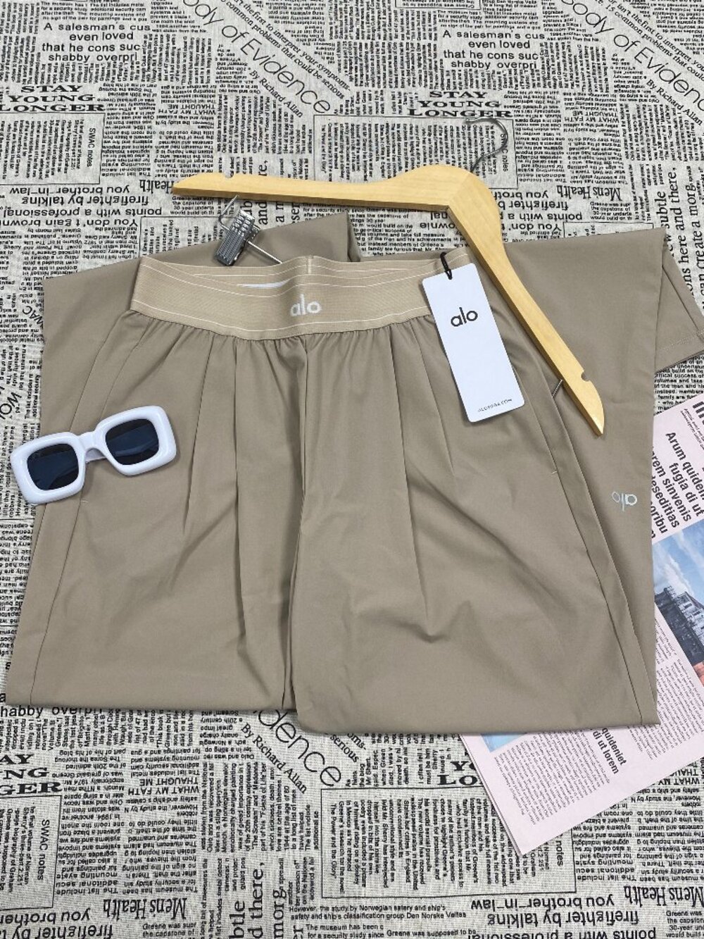 Brand New🦹♀️ALO Yoga Gravel Suit Up Trouser 30" Regular - Picture 2 of 7